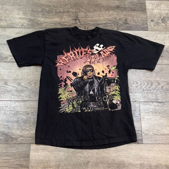 Metro Boomin Heroes Villains T-Shirt God Only One Watching Travis Scott Large - Picture 1 of 6